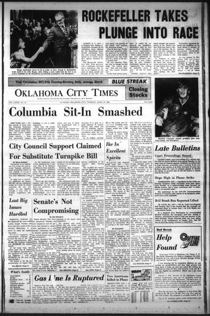 Primary view of object titled 'Oklahoma City Times (Oklahoma City, Okla.), Vol. 79, No. 61, Ed. 2 Tuesday, April 30, 1968'.