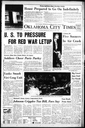 Primary view of object titled 'Oklahoma City Times (Oklahoma City, Okla.), Vol. 79, No. 65, Ed. 3 Saturday, May 4, 1968'.