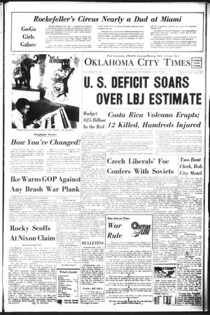 Oklahoma City Times (Oklahoma City, Okla.), Vol. 79, No. 139, Ed. 3 Tuesday, July 30, 1968