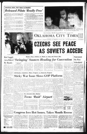 Primary view of object titled 'Oklahoma City Times (Oklahoma City, Okla.), Vol. 79, No. 143, Ed. 2 Saturday, August 3, 1968'.