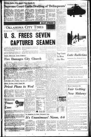 Primary view of object titled 'Oklahoma City Times (Oklahoma City, Okla.), Vol. 79, No. 258, Ed. 2 Monday, December 16, 1968'.