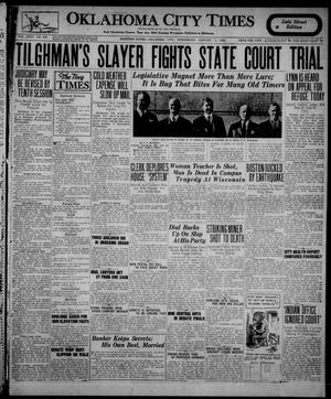 Oklahoma City Times (Oklahoma City, Okla.), Vol. 35, No. 208, Ed. 4 Wednesday, January 7, 1925