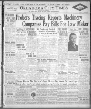 Oklahoma City Times (Oklahoma City, Okla.), Vol. 35, No. 247, Ed. 1 Saturday, February 21, 1925