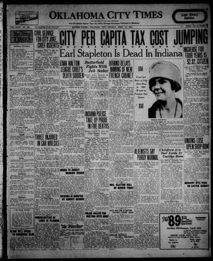 Oklahoma City Times (Oklahoma City, Okla.), Vol. 35, No. 290, Ed. 4 Monday, April 13, 1925