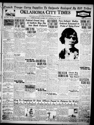 Oklahoma City Times (Oklahoma City, Okla.), Vol. 35, No. 313, Ed. 5 Wednesday, May 13, 1925