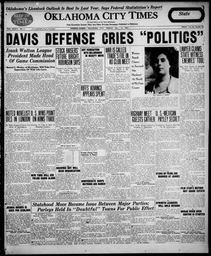 Oklahoma City Times (Oklahoma City, Okla.), Vol. 36, No. 1, Ed. 2 Friday, May 15, 1925