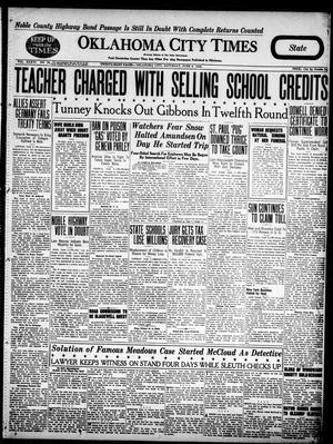 Oklahoma City Times (Oklahoma City, Okla.), Vol. 36, No. 19, Ed. 4 Saturday, June 6, 1925