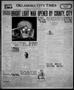 Newspaper: Oklahoma City Times (Oklahoma City, Okla.), Vol. 36, No. 27, Ed. 2 Tu…