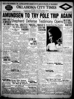Oklahoma City Times (Oklahoma City, Okla.), Vol. 36, No. 30, Ed. 5 Friday, June 19, 1925