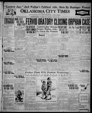 Oklahoma City Times (Oklahoma City, Okla.), Vol. 36, No. 35, Ed. 1 Thursday, June 25, 1925