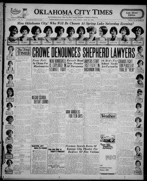 Oklahoma City Times (Oklahoma City, Okla.), Vol. 36, No. 36, Ed. 2 Friday, June 26, 1925