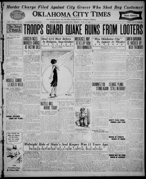 Oklahoma City Times (Oklahoma City, Okla.), Vol. 36, No. 39, Ed. 1 Tuesday, June 30, 1925