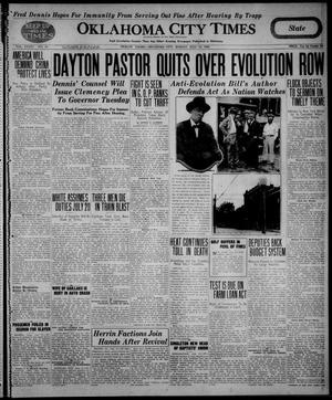 Oklahoma City Times (Oklahoma City, Okla.), Vol. 36, No. 51, Ed. 2 Monday, July 13, 1925