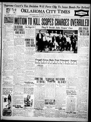 Oklahoma City Times (Oklahoma City, Okla.), Vol. 36, No. 53, Ed. 5 Wednesday, July 15, 1925