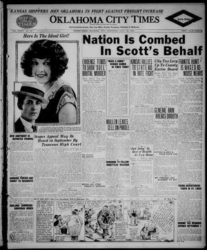 Oklahoma City Times (Oklahoma City, Okla.), Vol. 36, No. 59, Ed. 1 Wednesday, July 22, 1925