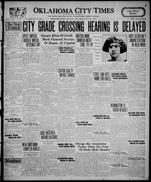 Oklahoma City Times (Oklahoma City, Okla.), Vol. 36, No. 68, Ed. 3 Friday, July 31, 1925