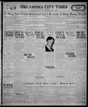 Oklahoma City Times (Oklahoma City, Okla.), Vol. 36, No. 79, Ed. 4 Thursday, August 13, 1925