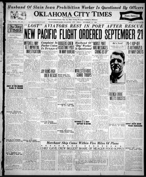 Oklahoma City Times (Oklahoma City, Okla.), Vol. 36, No. 104, Ed. 2 Friday, September 11, 1925