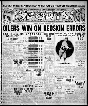 Oklahoma City Times (Oklahoma City, Okla.), Vol. 36, No. 104, Ed. 5 Friday, September 11, 1925