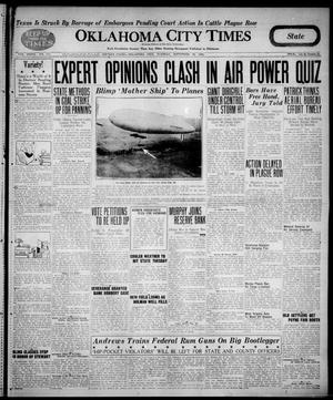 Oklahoma City Times (Oklahoma City, Okla.), Vol. 36, No. 113, Ed. 3 Tuesday, September 22, 1925