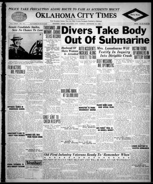 Oklahoma City Times (Oklahoma City, Okla.), Vol. 36, No. 119, Ed. 1 Tuesday, September 29, 1925