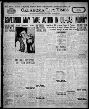 Oklahoma City Times (Oklahoma City, Okla.), Vol. 36, No. 121, Ed. 3 Thursday, October 1, 1925