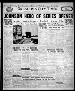 Oklahoma City Times (Oklahoma City, Okla.), Vol. 36, No. 127, Ed. 3 Thursday, October 8, 1925