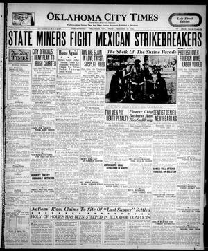 Oklahoma City Times (Oklahoma City, Okla.), Vol. 36, No. 134, Ed. 4 Friday, October 16, 1925