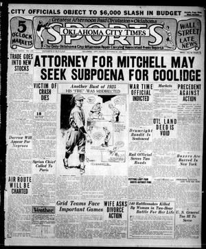 Oklahoma City Times (Oklahoma City, Okla.), Vol. 36, No. 147, Ed. 5 Friday, October 30, 1925