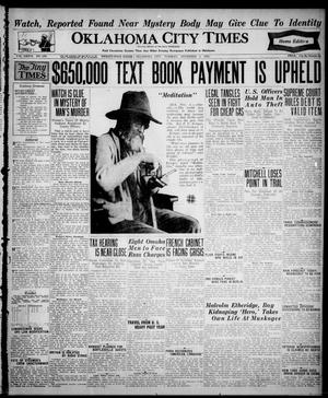 Oklahoma City Times (Oklahoma City, Okla.), Vol. 36, No. 150, Ed. 2 Tuesday, November 3, 1925
