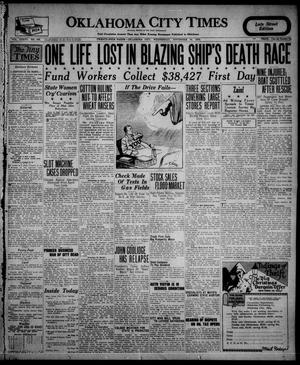 Oklahoma City Times (Oklahoma City, Okla.), Vol. 36, No. 163, Ed. 4 Wednesday, November 18, 1925