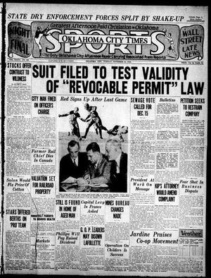 Oklahoma City Times (Oklahoma City, Okla.), Vol. 36, No. 168, Ed. 6 Tuesday, November 24, 1925