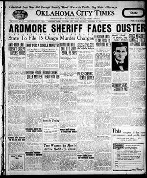 Oklahoma City Times (Oklahoma City, Okla.), Vol. 36, No. 172, Ed. 3 Saturday, November 28, 1925