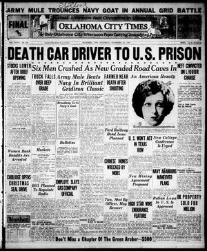 Oklahoma City Times (Oklahoma City, Okla.), Vol. 36, No. 172, Ed. 5 Saturday, November 28, 1925