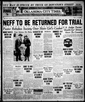 Oklahoma City Times (Oklahoma City, Okla.), Vol. 36, No. 173, Ed. 5 Monday, November 30, 1925