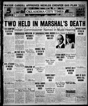 Oklahoma City Times (Oklahoma City, Okla.), Vol. 36, No. 176, Ed. 5 Thursday, December 3, 1925
