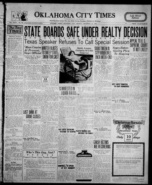 Oklahoma City Times (Oklahoma City, Okla.), Vol. 36, No. 191, Ed. 4 Monday, December 21, 1925