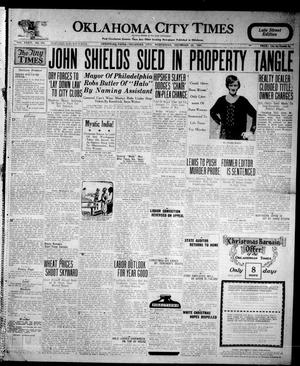 Oklahoma City Times (Oklahoma City, Okla.), Vol. 36, No. 193, Ed. 4 Wednesday, December 23, 1925