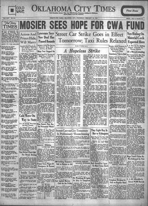 Oklahoma City Times (Oklahoma City, Okla.), Vol. 44, No. 240, Ed. 1 Wednesday, February 21, 1934