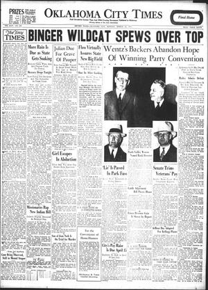 Oklahoma City Times (Oklahoma City, Okla.), Vol. 44, No. 268, Ed. 1 Monday, March 26, 1934