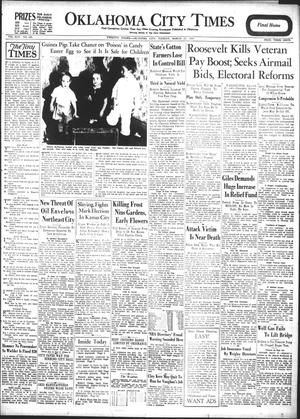 Oklahoma City Times (Oklahoma City, Okla.), Vol. 44, No. 269, Ed. 1 Tuesday, March 27, 1934