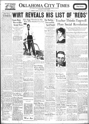 Oklahoma City Times (Oklahoma City, Okla.), Vol. 44, No. 281, Ed. 1 Tuesday, April 10, 1934