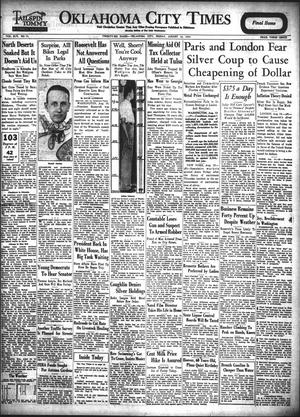 Oklahoma City Times (Oklahoma City, Okla.), Vol. 45, No. 73, Ed. 1 Friday, August 10, 1934