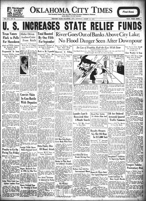 Oklahoma City Times (Oklahoma City, Okla.), Vol. 45, No. 86, Ed. 1 Saturday, August 25, 1934