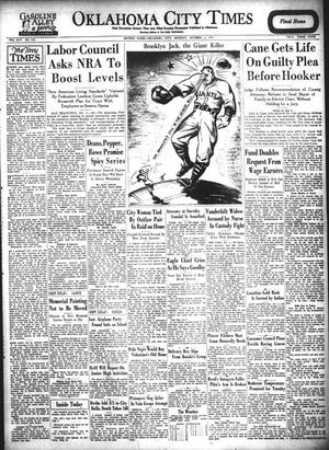 Oklahoma City Times (Oklahoma City, Okla.), Vol. 45, No. 117, Ed. 1 Monday, October 1, 1934