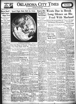 Oklahoma City Times (Oklahoma City, Okla.), Vol. 45, No. 133, Ed. 1 Friday, October 19, 1934