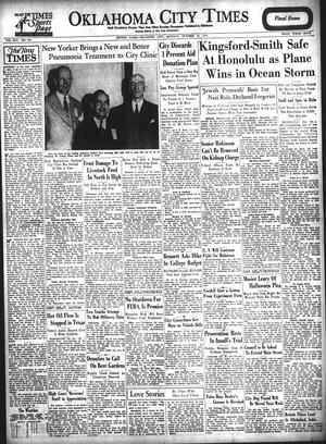 Oklahoma City Times (Oklahoma City, Okla.), Vol. 45, No. 141, Ed. 1 Monday, October 29, 1934