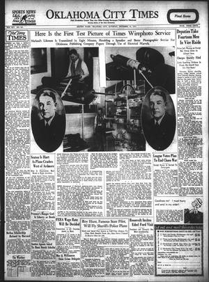 Primary view of object titled 'Oklahoma City Times (Oklahoma City, Okla.), Vol. 45, No. 164, Ed. 1 Saturday, November 24, 1934'.
