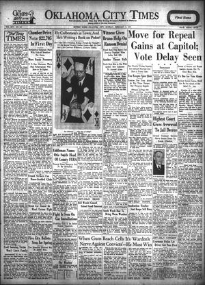 Oklahoma City Times (Oklahoma City, Okla.), Vol. 45, No. 225, Ed. 1 Monday, February 4, 1935