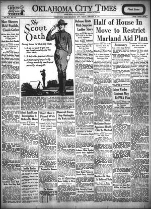 Oklahoma City Times (Oklahoma City, Okla.), Vol. 45, No. 229, Ed. 1 Friday, February 8, 1935